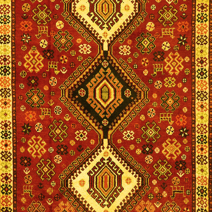 Persian Yellow Traditional Rug, tr906yw