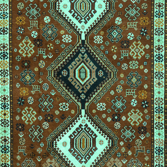 Persian Turquoise Traditional Rug, tr906turq