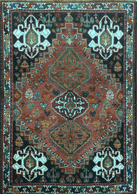 Persian Light Blue Traditional Rug, tr907lblu