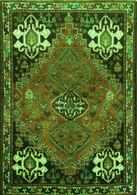 Persian Green Traditional Rug, tr907grn
