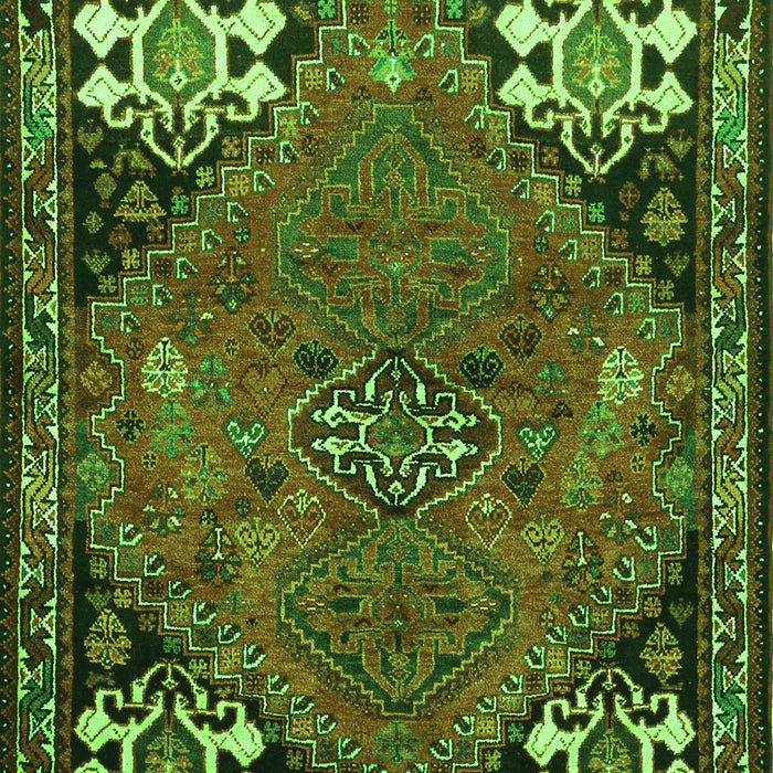 Persian Green Traditional Rug, tr907grn