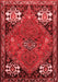 Persian Red Traditional Area Rugs