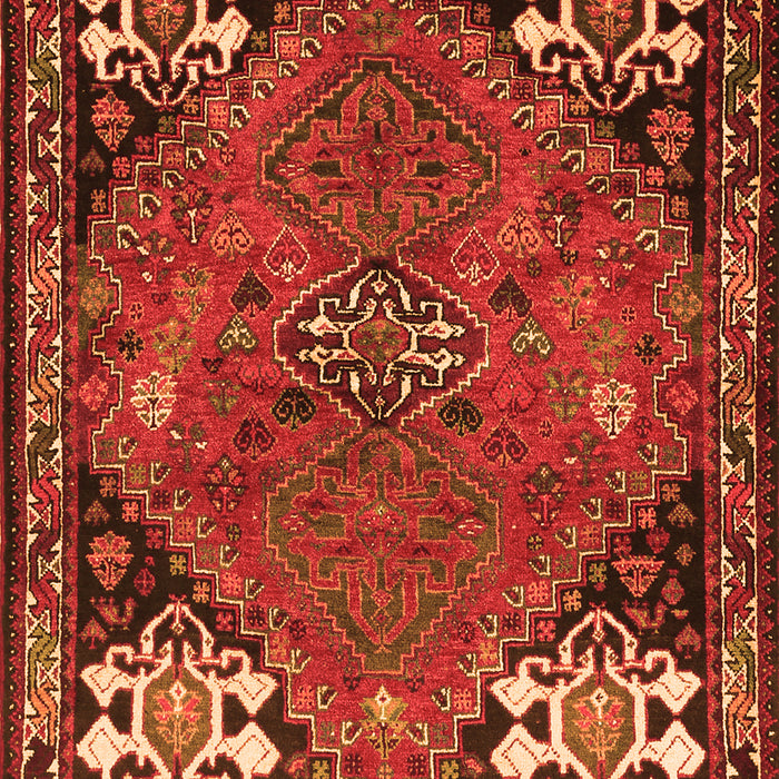 Persian Orange Traditional Rug, tr907org