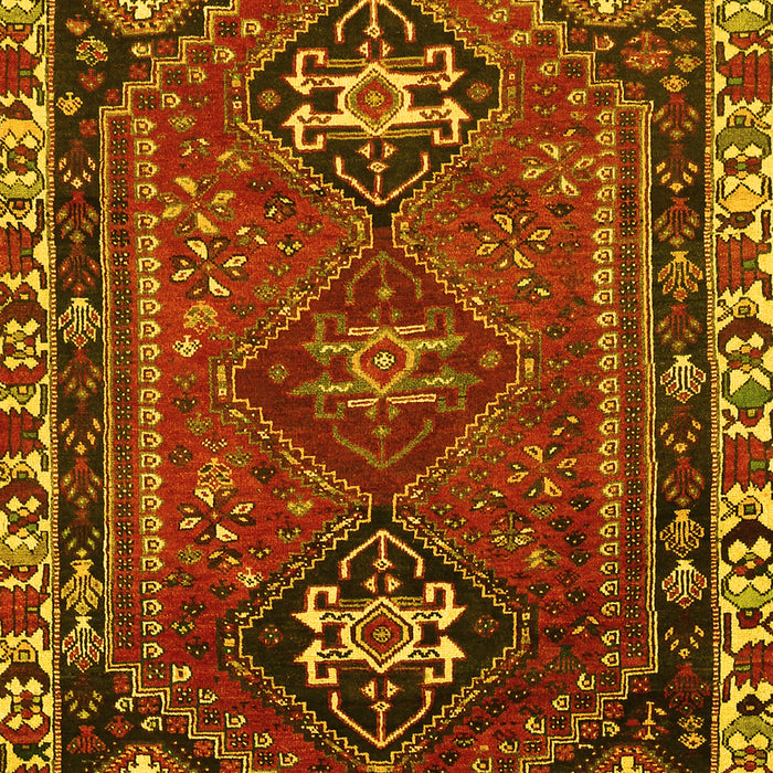 Persian Yellow Traditional Rug, tr908yw