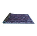 Sideview of Persian Blue Traditional Rug, tr908blu