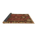 Sideview of Persian Brown Traditional Rug, tr908brn