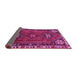 Sideview of Persian Pink Traditional Rug, tr908pnk