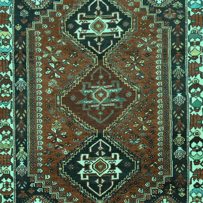 Persian Turquoise Traditional Rug, tr908turq