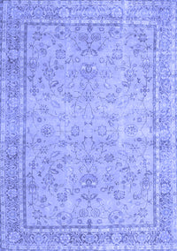 Persian Blue Traditional Rug, tr909blu