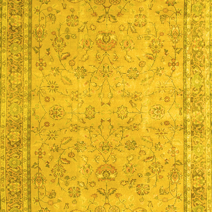 Persian Yellow Traditional Rug, tr909yw