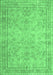 Persian Emerald Green Traditional Rug, tr909emgrn