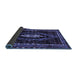 Sideview of Persian Blue Traditional Rug, tr90blu