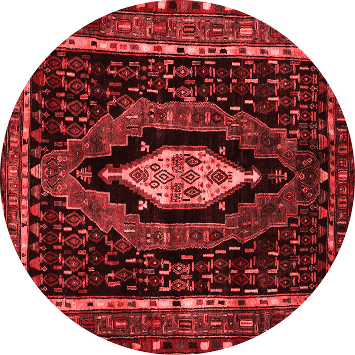 Machine Washable Persian Red Traditional Rug, wshtr90red