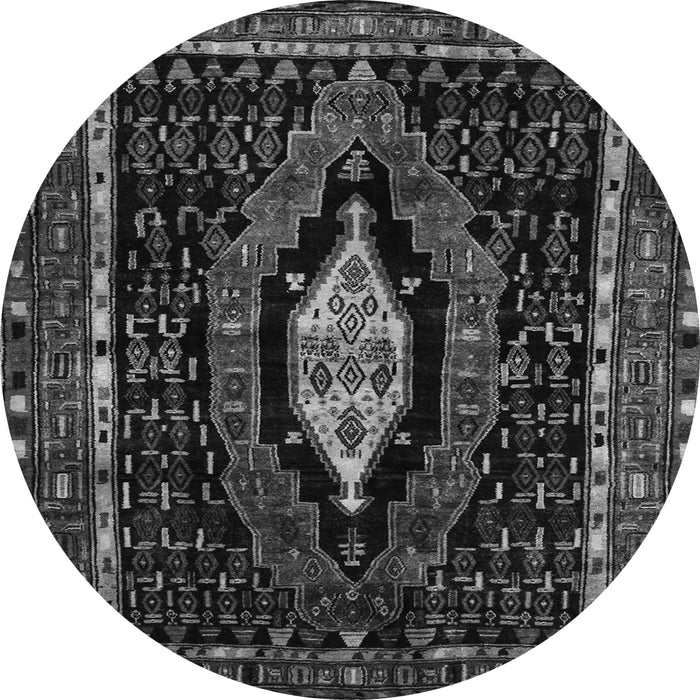 Square Persian Gray Traditional Rug, tr90gry