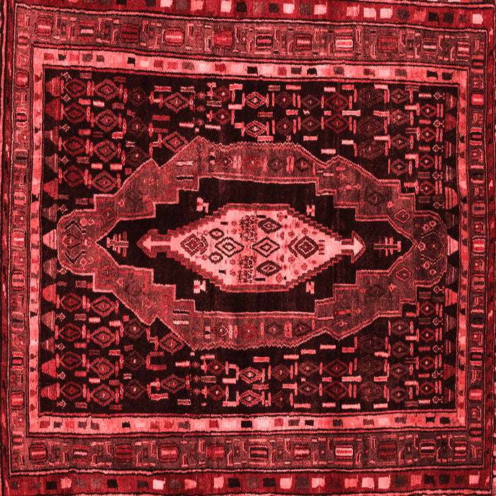 Machine Washable Persian Red Traditional Rug, wshtr90red