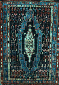 Persian Light Blue Traditional Rug, tr90lblu