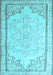 Persian Light Blue Traditional Rug, tr910lblu