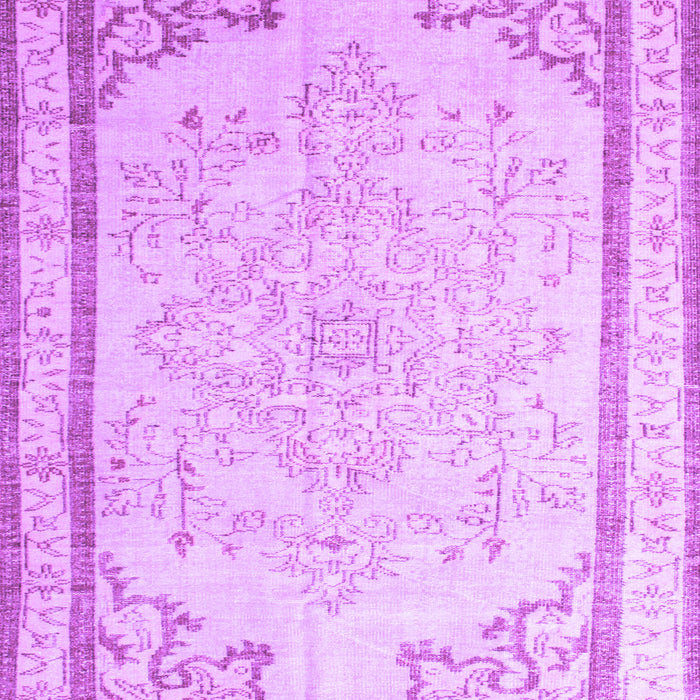 Machine Washable Persian Purple Traditional Area Rugs, wshtr910pur