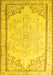 Persian Yellow Traditional Rug, tr910yw