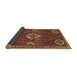 Sideview of Persian Brown Traditional Rug, tr911brn