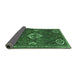 Sideview of Persian Emerald Green Traditional Rug, tr911emgrn