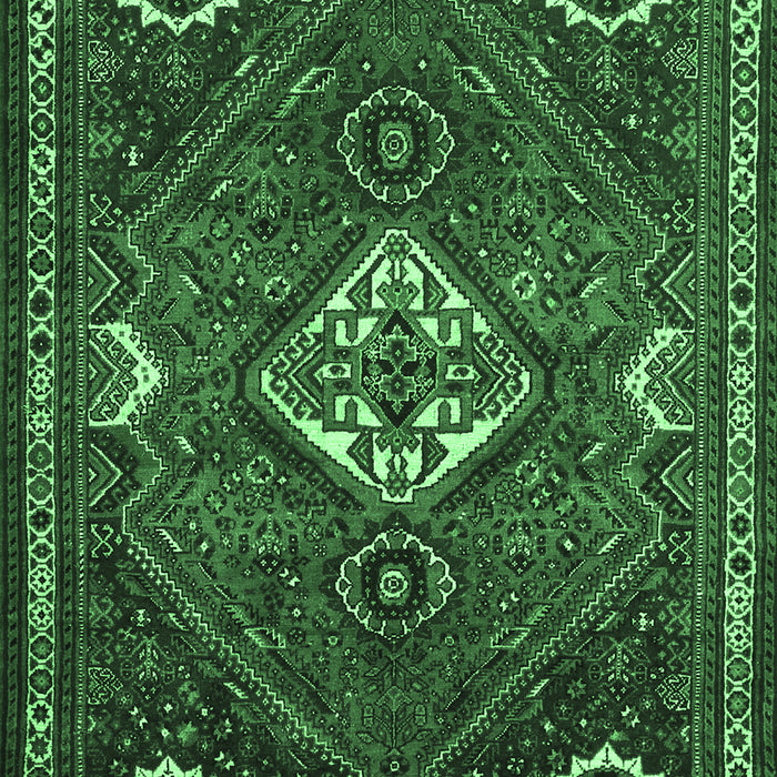 Persian Emerald Green Traditional Rug, tr911emgrn