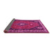 Sideview of Persian Pink Traditional Rug, tr912pnk