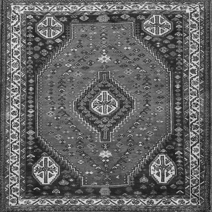 Serging Thickness of Persian Gray Traditional Rug, tr912gry
