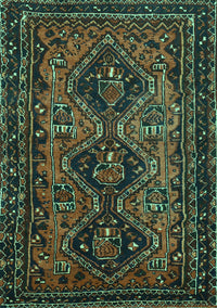 Persian Turquoise Traditional Rug, tr913turq