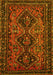 Persian Yellow Traditional Rug, tr913yw