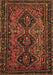 Persian Brown Traditional Rug, tr913brn