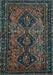 Persian Light Blue Traditional Rug, tr913lblu