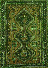 Persian Green Traditional Rug, tr913grn