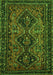 Persian Green Traditional Rug, tr913grn