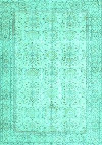 Persian Turquoise Traditional Rug, tr914turq