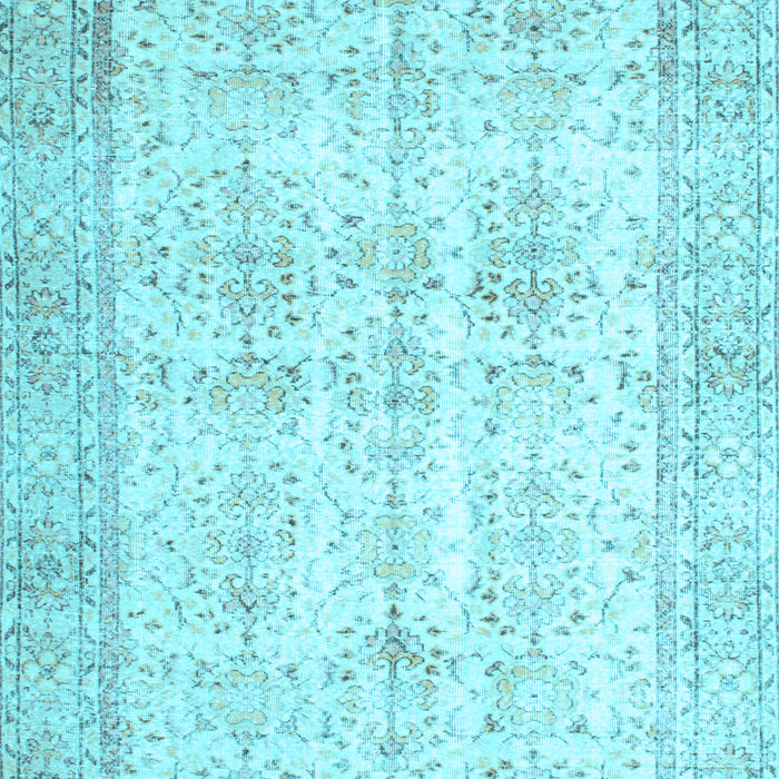 Machine Washable Persian Light Blue Traditional Rug, wshtr914lblu