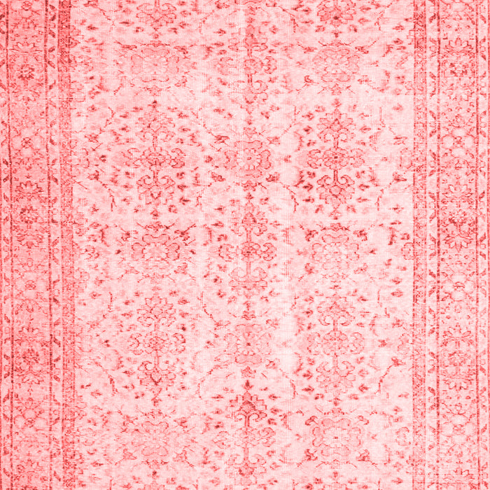 Machine Washable Persian Red Traditional Rug, wshtr914red