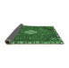 Sideview of Persian Emerald Green Traditional Rug, tr915emgrn