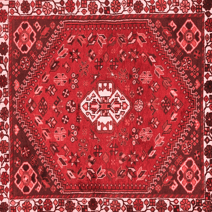 Machine Washable Persian Red Traditional Rug, wshtr915red