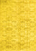 Machine Washable Persian Yellow Traditional Rug, wshtr916yw