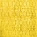 Square Machine Washable Persian Yellow Traditional Rug, wshtr916yw