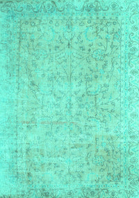 Persian Turquoise Traditional Rug, tr918turq