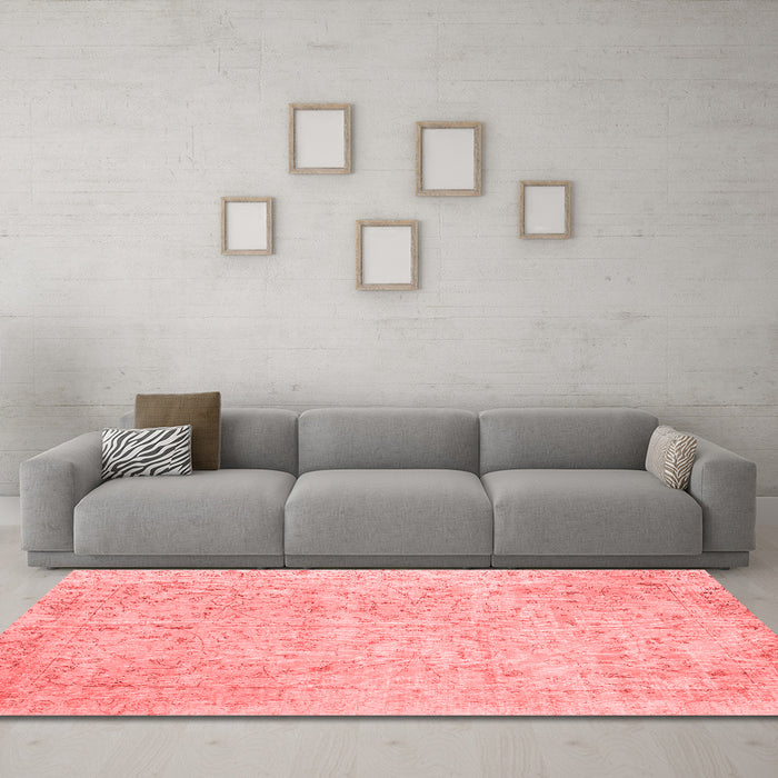 Traditional Red Washable Rugs