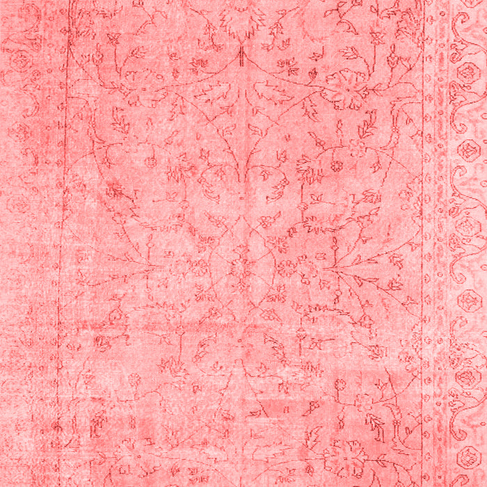 Machine Washable Persian Red Traditional Rug, wshtr918red