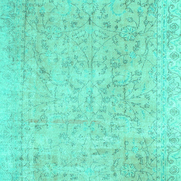 Machine Washable Persian Turquoise Traditional Area Rugs, wshtr918turq