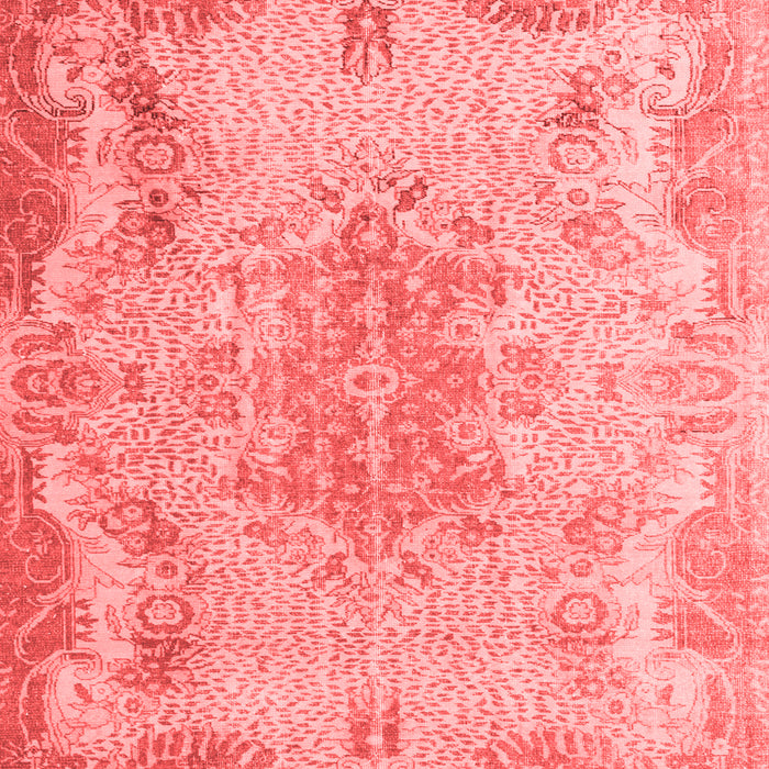 Machine Washable Persian Red Traditional Rug, wshtr919red