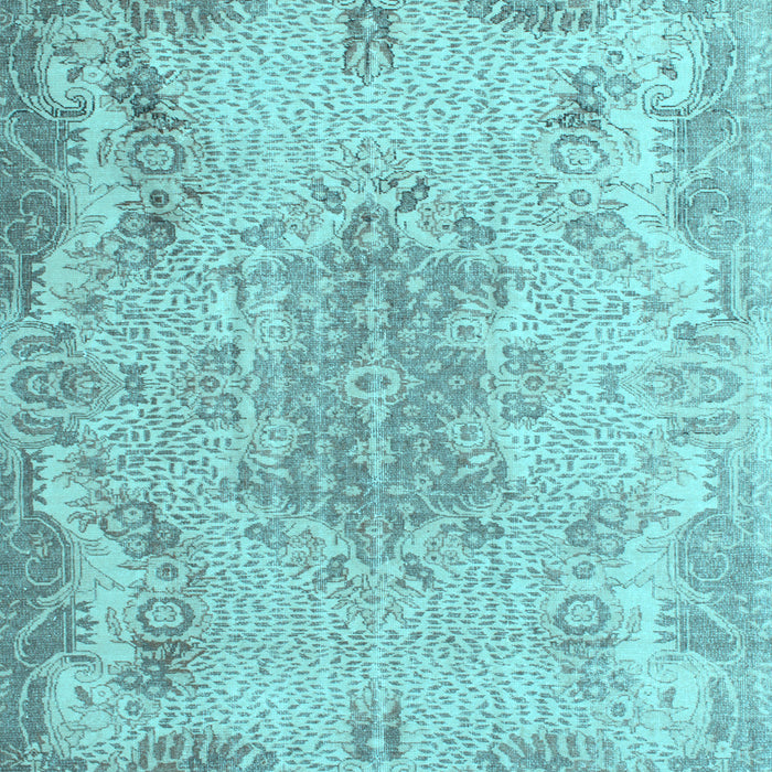Machine Washable Persian Light Blue Traditional Rug, wshtr919lblu