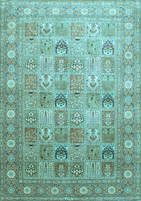 Persian Light Blue Traditional Rug, tr91lblu