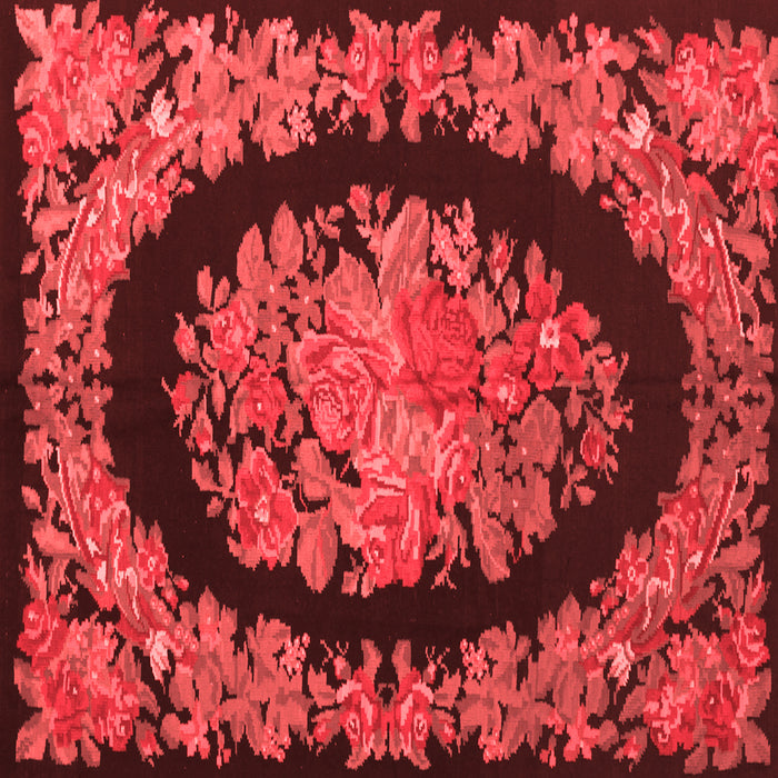 Medallion Red French Rug, tr920red