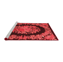 French Red Washable Rugs